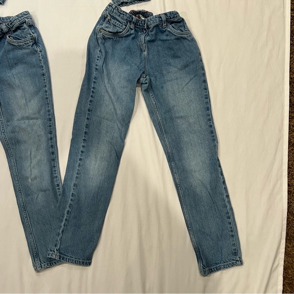 Hanna Andersson lot of jeans. Size 150 (size 12). 5 jeans. 100% cotton - Picture 4 of 14